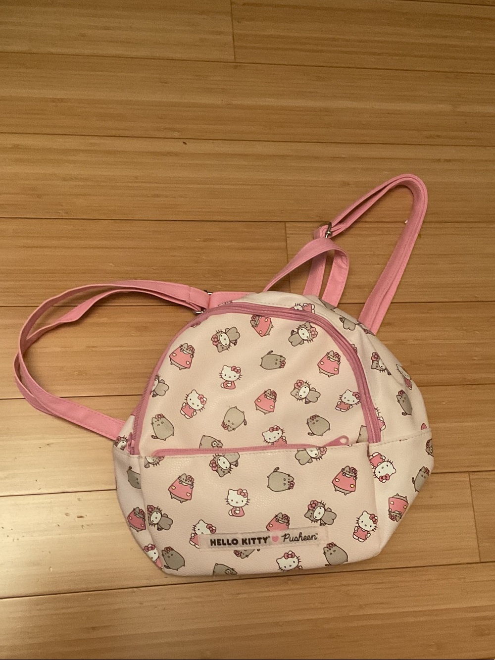 Hello Kitty Pink and Cream Character Mini Backpack